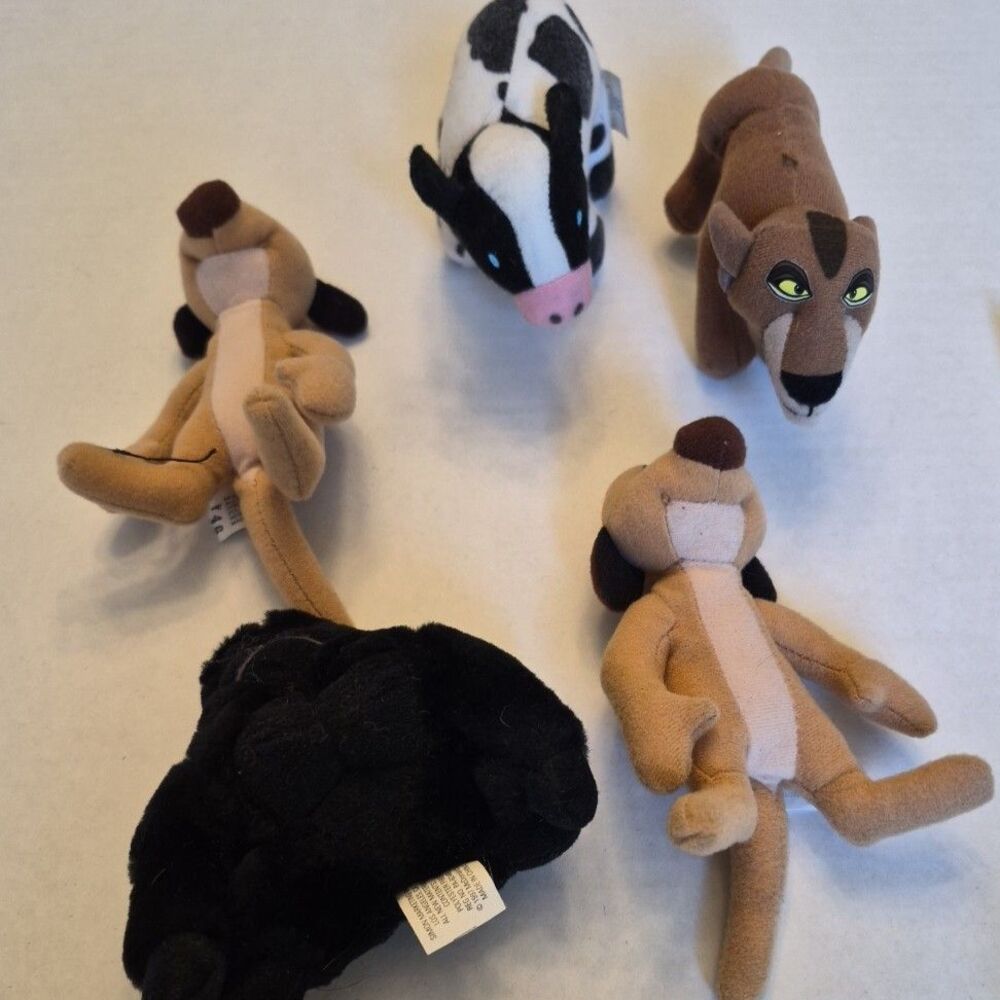 Vintage 1998 McDonald's Disney Lion King 2 Simba's Pride Plush Toys Lot of 5 - Picture 6 of 9